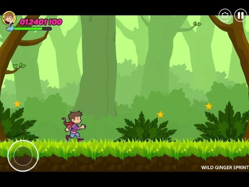 Wild Ginger Sprint Gameplay Screenshot